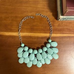 Turquoise statement necklace